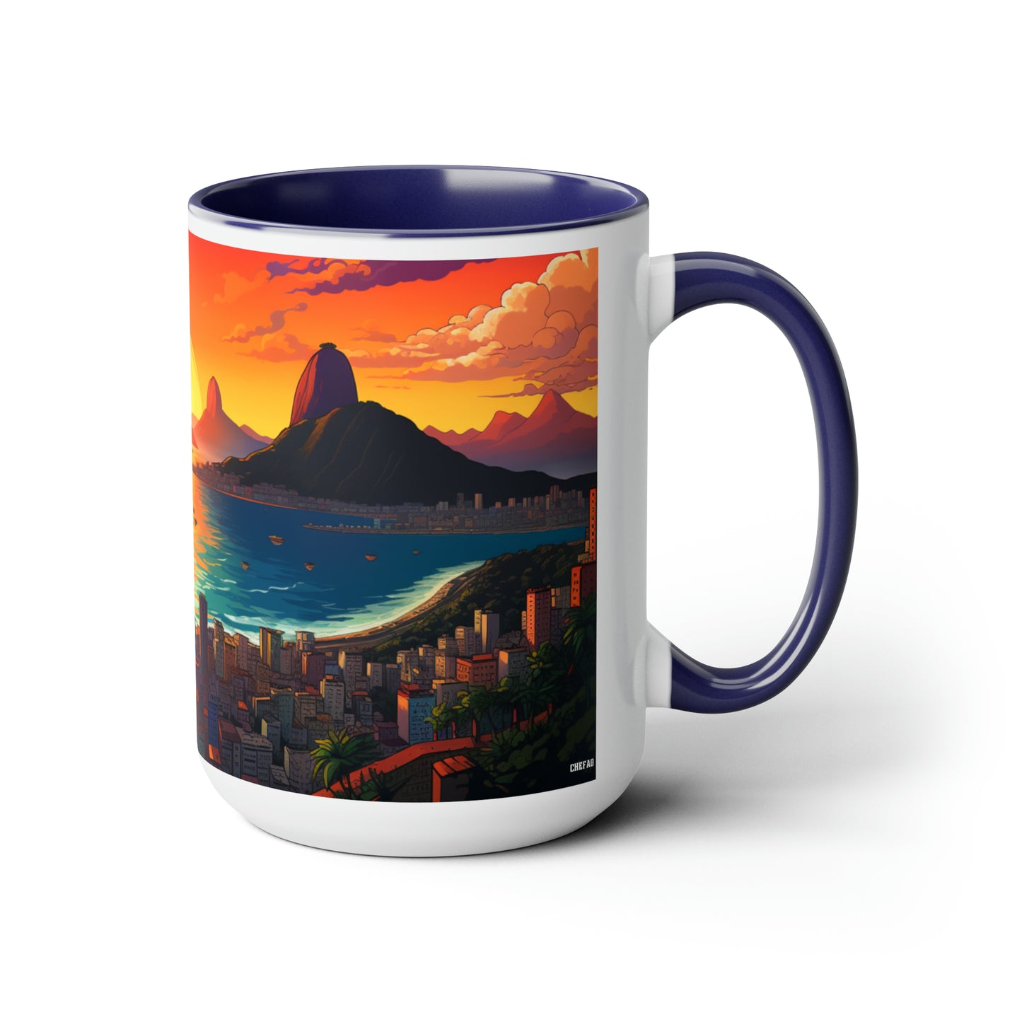 Sun Rise Rio, Coffee Mug, 15oz