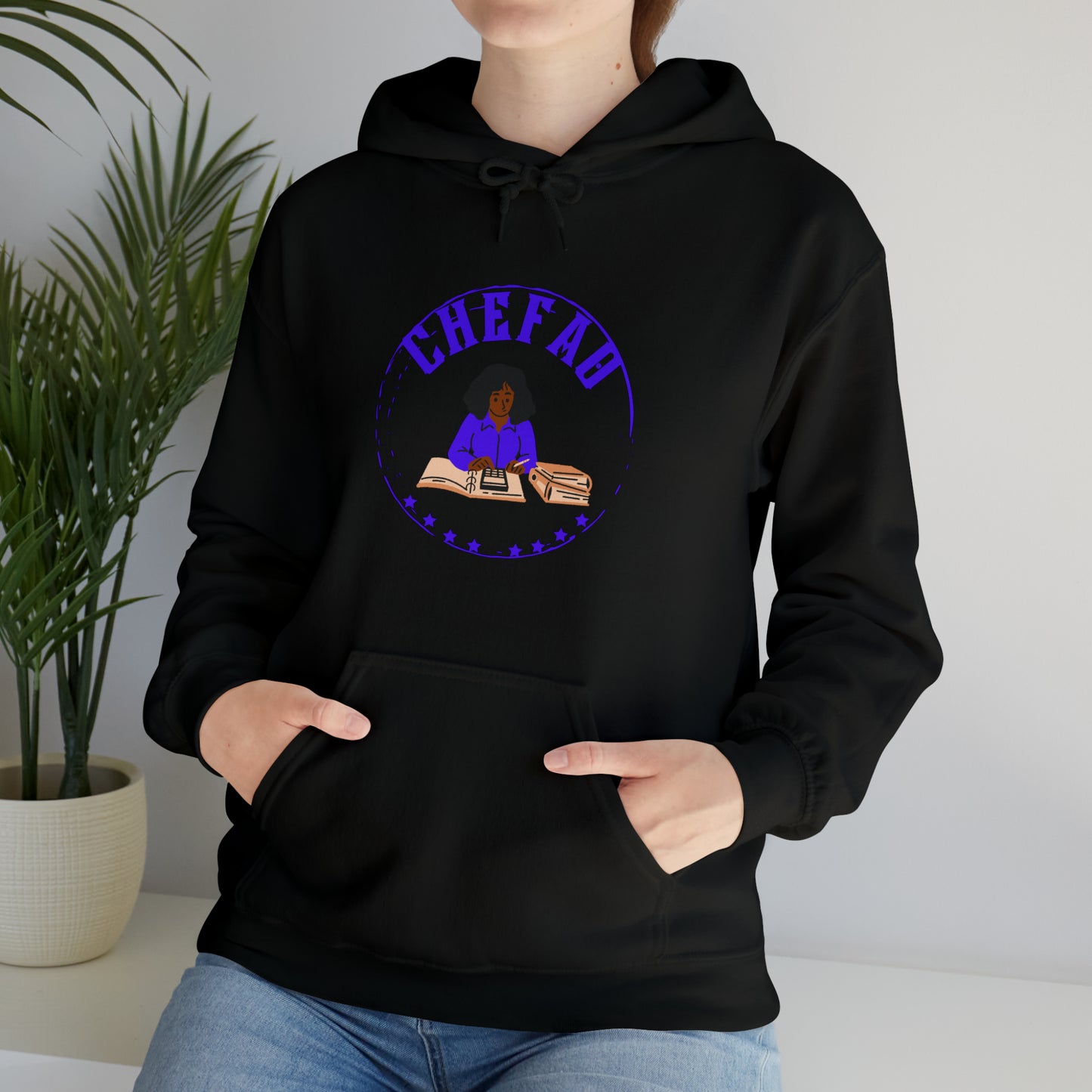 Chefao Accounting III, Unisex Heavy Blend Hooded Sweatshirt