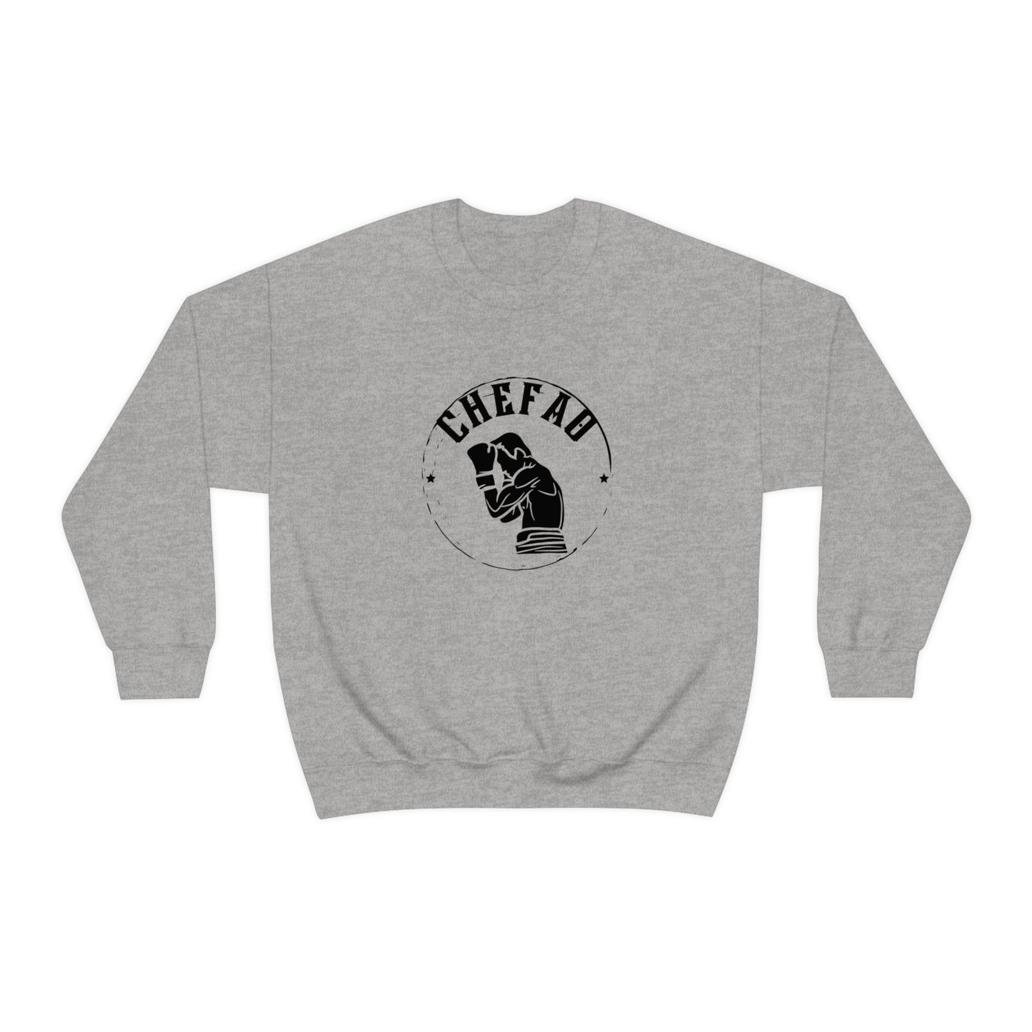 Chefao Boxer I, Unisex Heavy Blend Crewneck Sweatshirt
