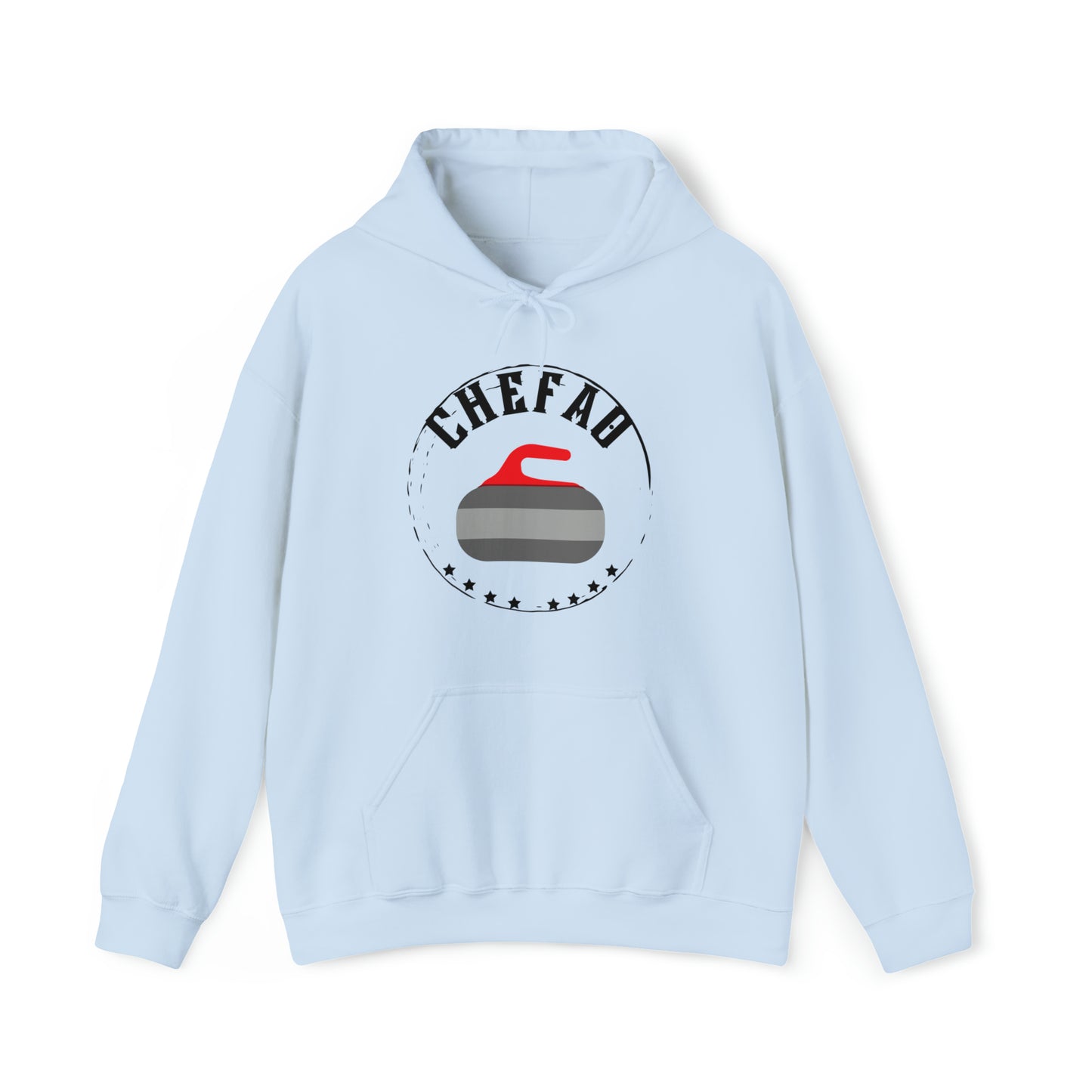 Chefao Curling I, Unisex Heavy Blend Hooded Sweatshirt