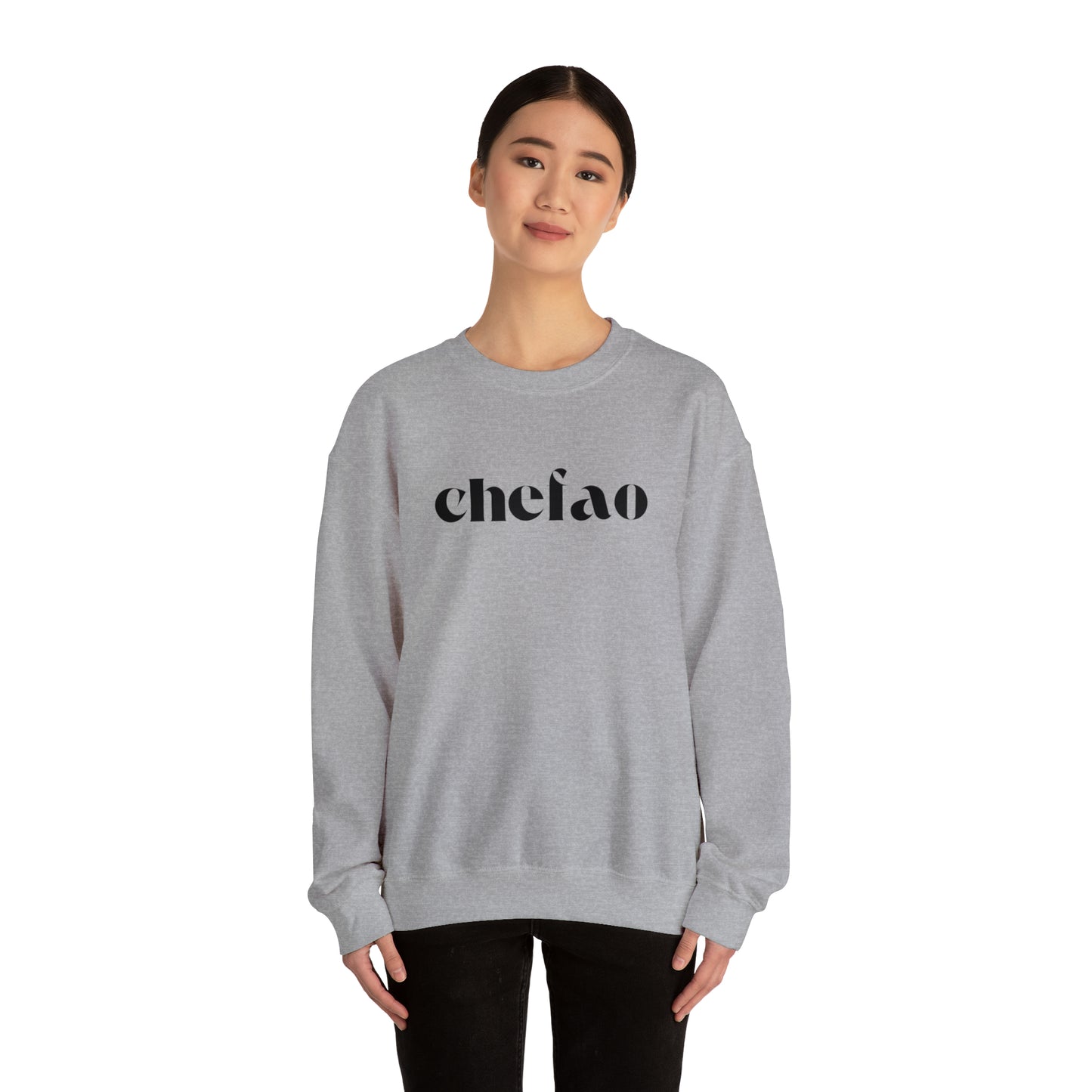 Chefao II, Unisex Heavy Blend Crewneck Sweatshirt