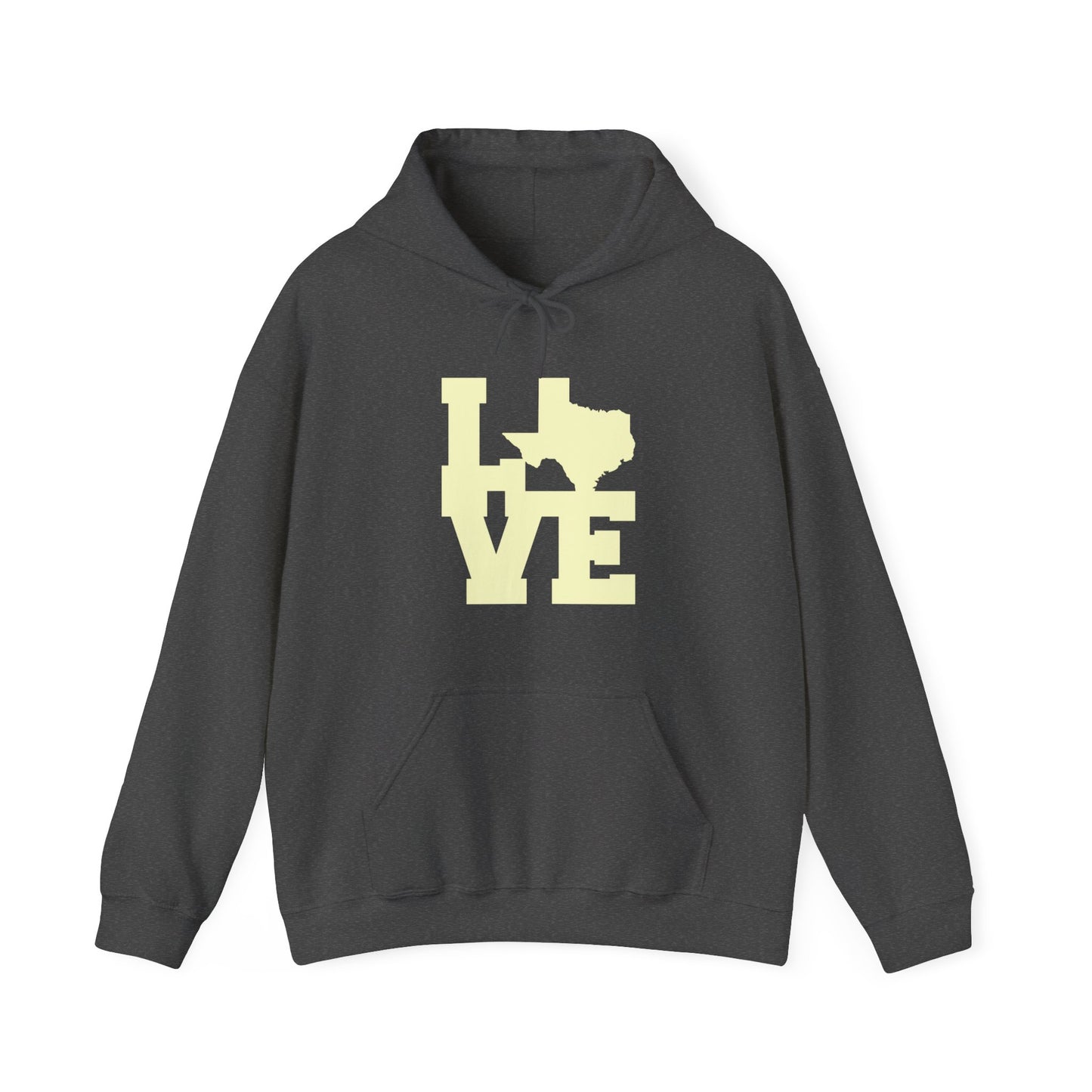 Chefao LoveTexas I, Unisex Heavy Blend Hooded Sweatshirt
