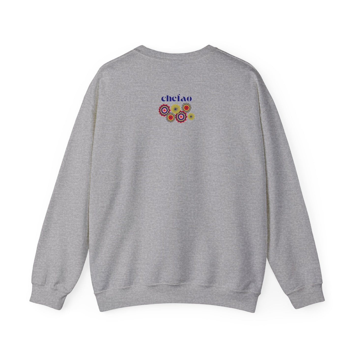 Chefao Paper Fans I, Unisex Heavy Blend Crewneck Sweatshirt
