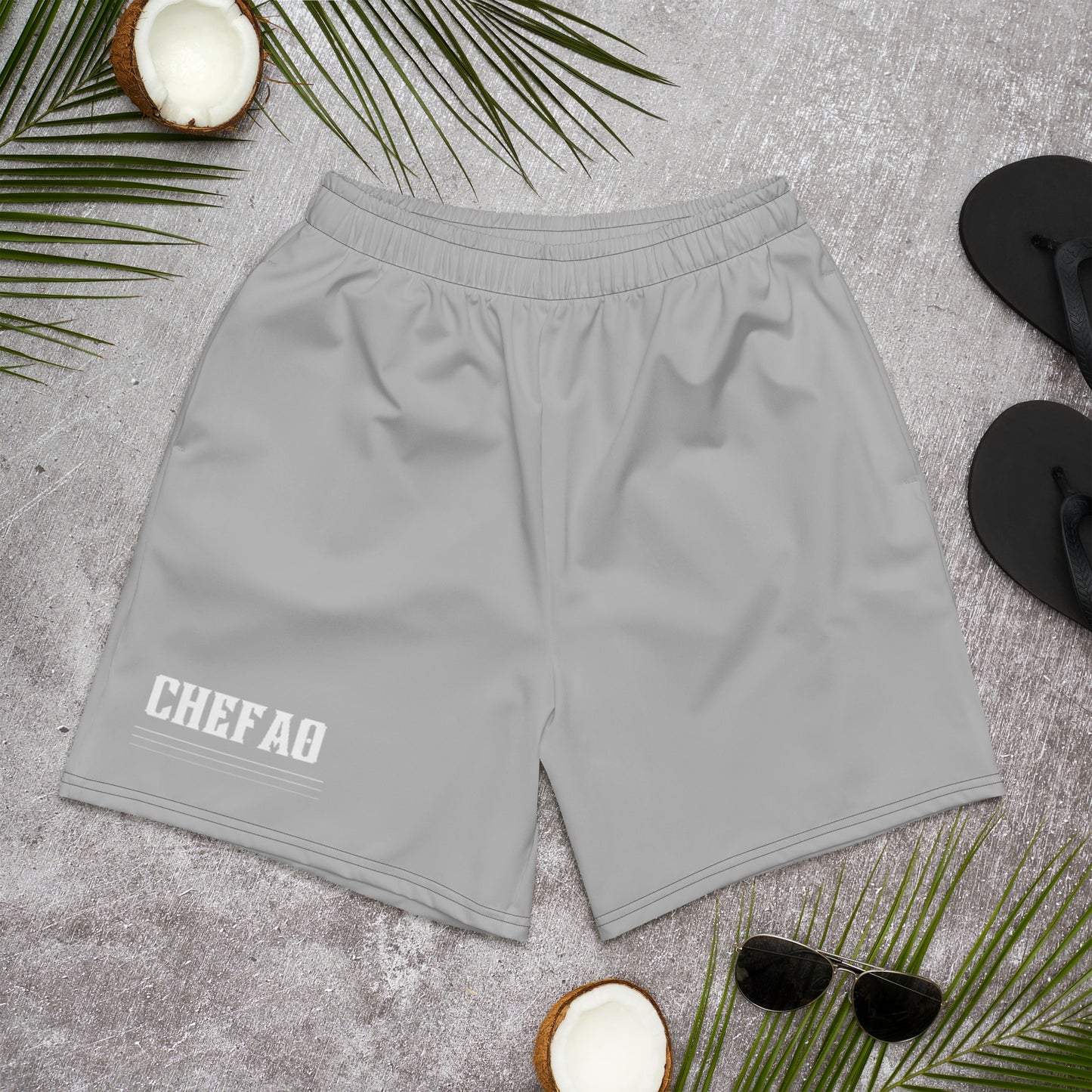 Chefao Fine Line, Men's Recycled Athletic Shorts