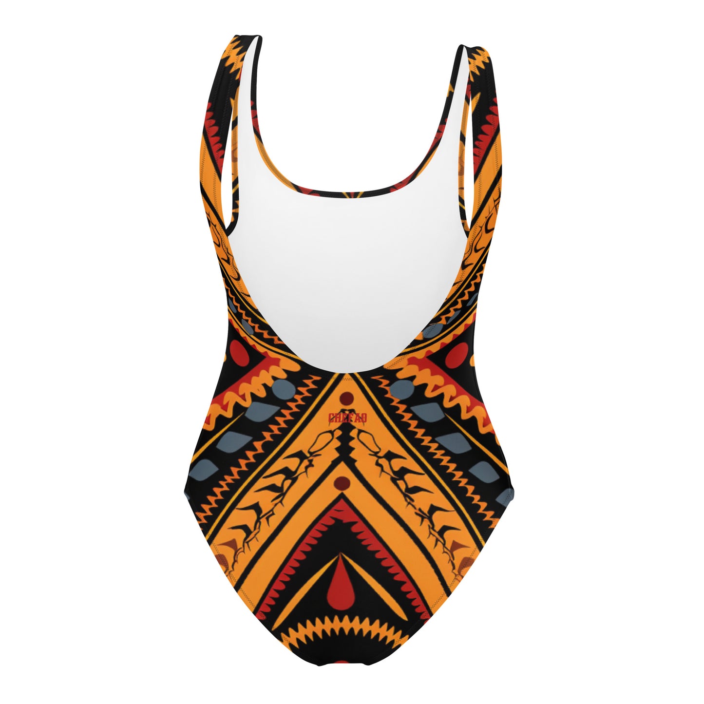 Chefao Cameroon Toghu I, One-Piece Swimsuit