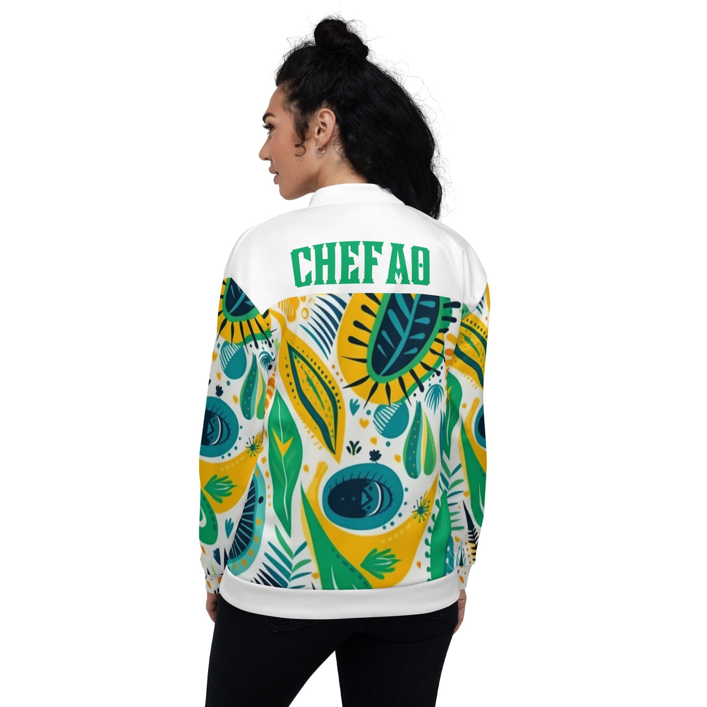 Chefao Brazil I, Unisex Bomber Jacket
