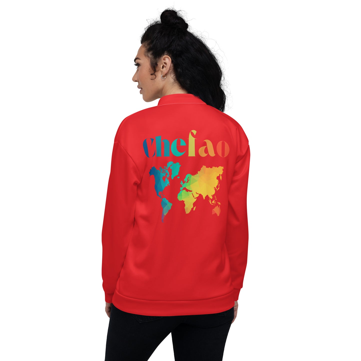Chefao World I, Unisex Bomber Jacket