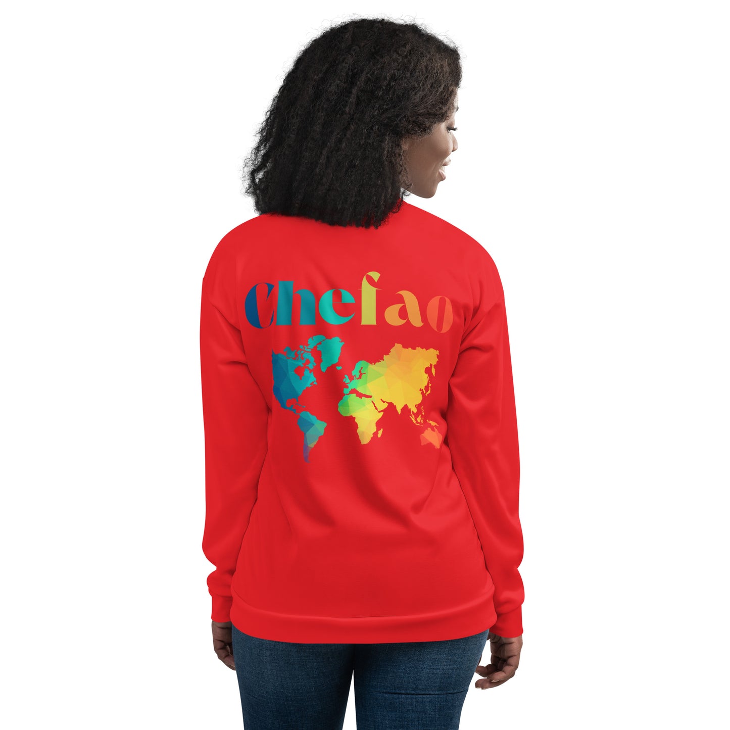 Chefao World I, Unisex Bomber Jacket