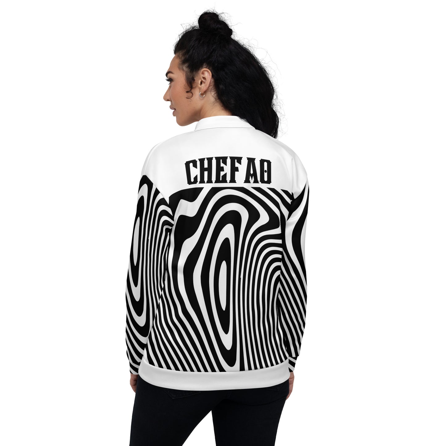 Chefao Zebra II, Unisex Bomber Jacket