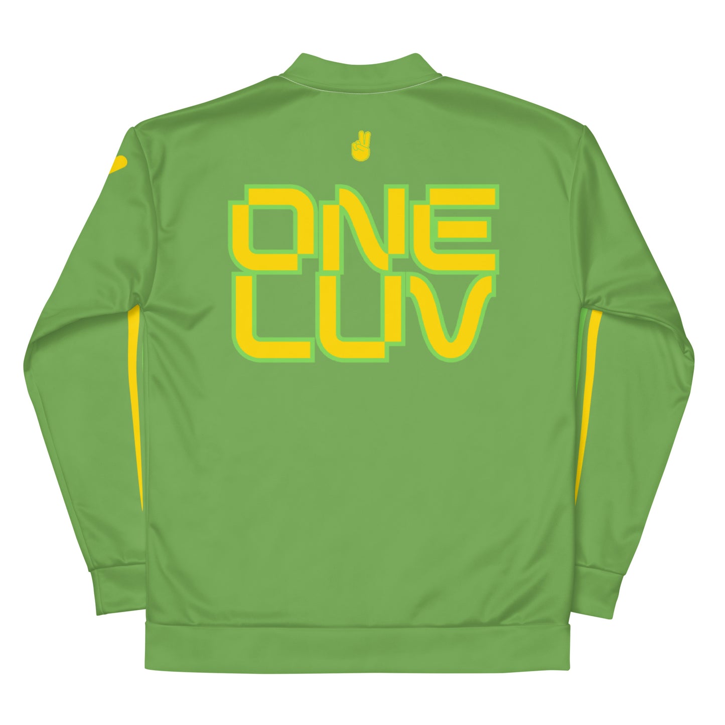 Chefao One Luv I, Unisex Bomber Jacket Green