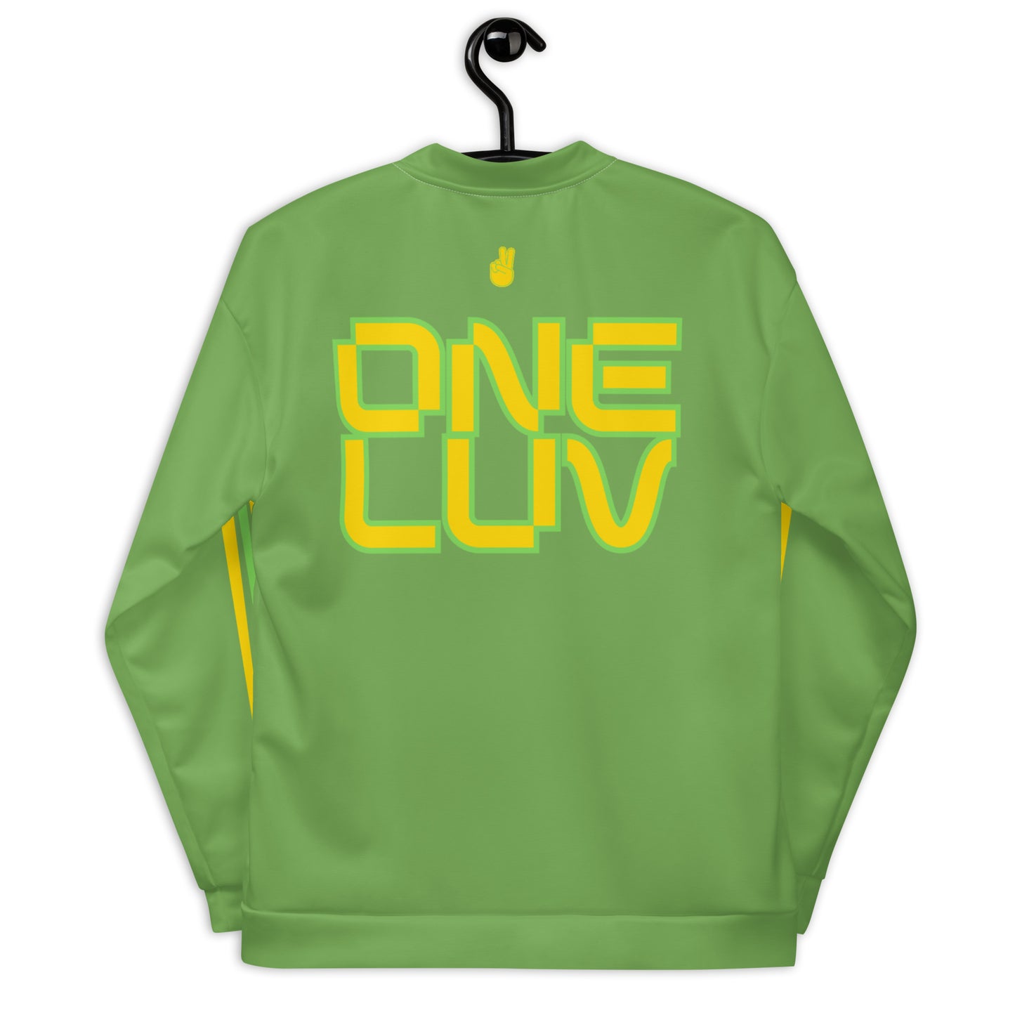 Chefao One Luv I, Unisex Bomber Jacket Green