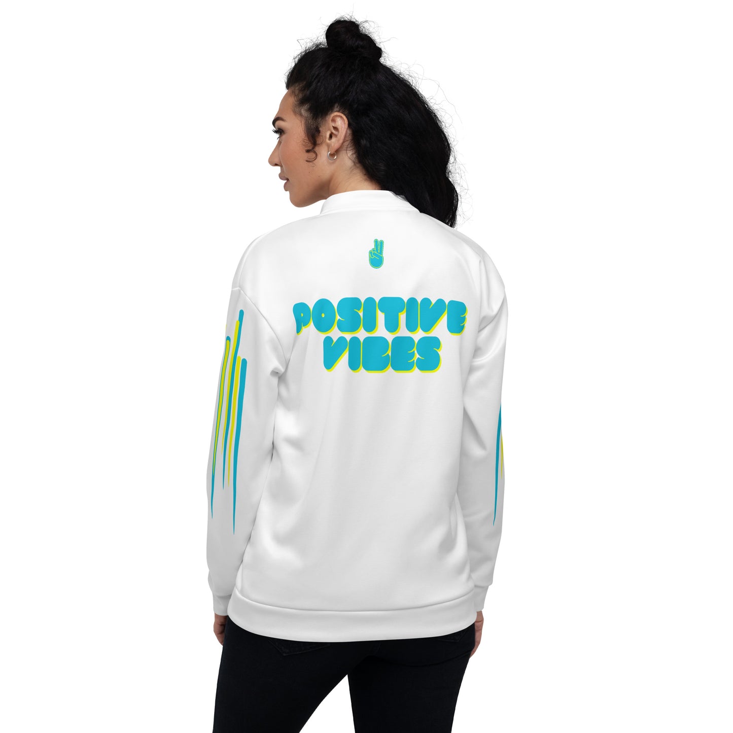 Chefao Positive Vibes I, Unisex Bomber Jacket