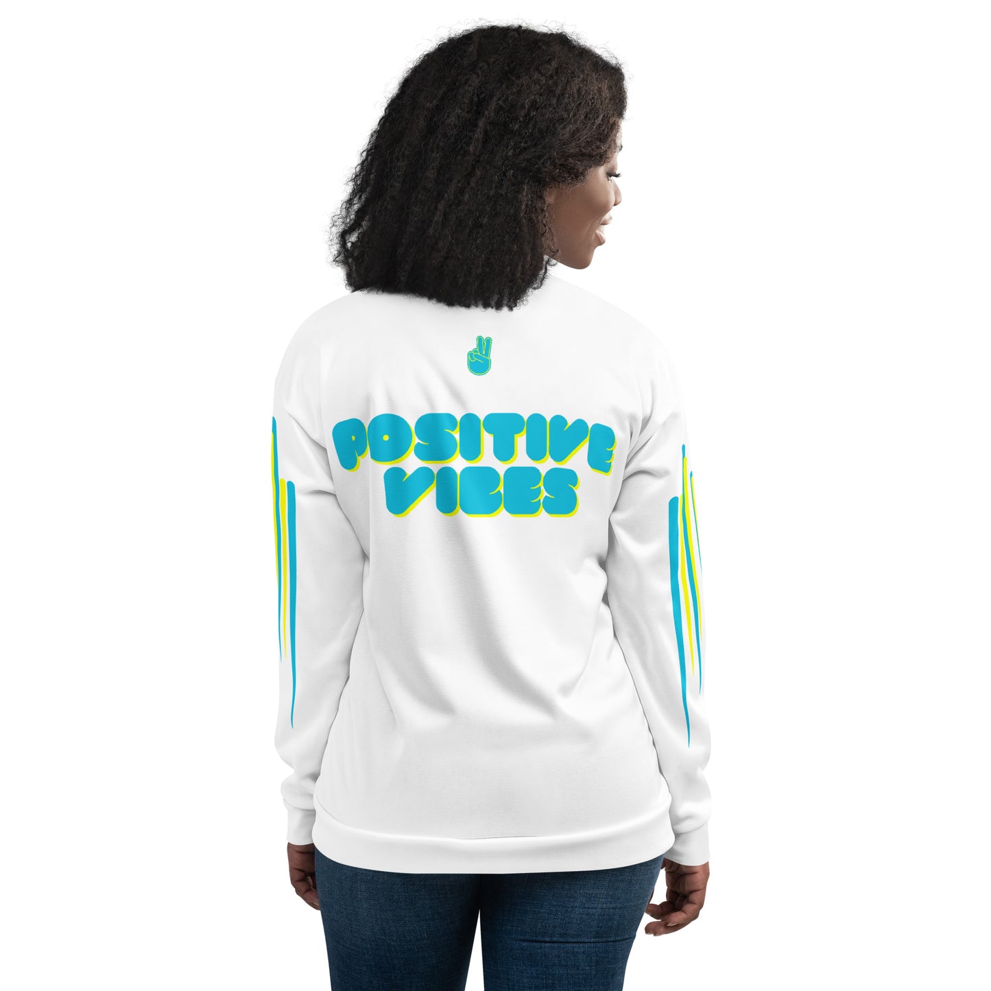 Chefao Positive Vibes I, Unisex Bomber Jacket