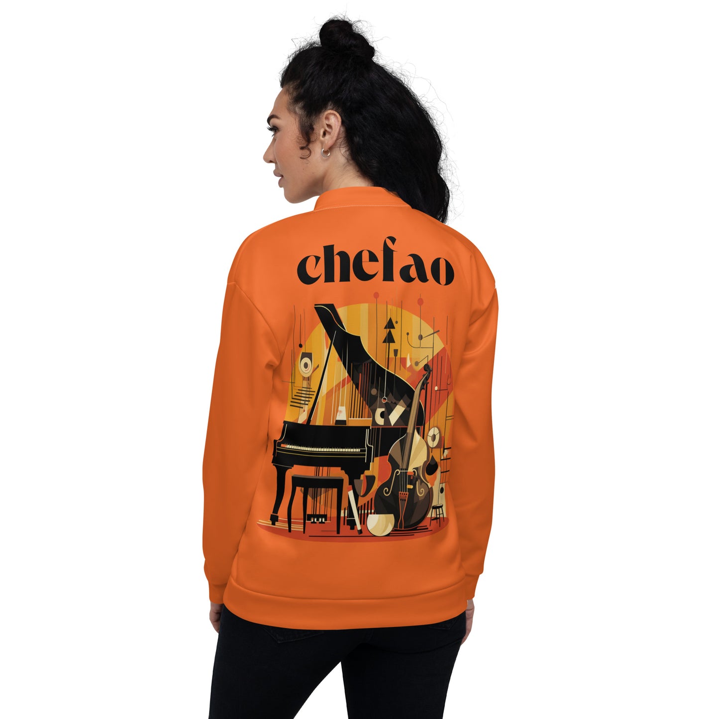Chefao Jazz I, Unisex Bomber Jacket