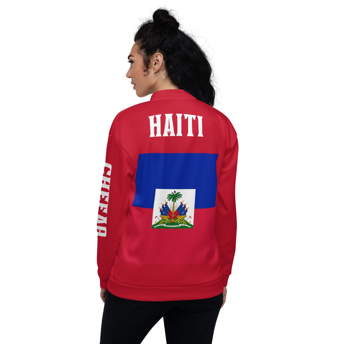 Chefao Haiti I, Unisex Bomber Jacket
