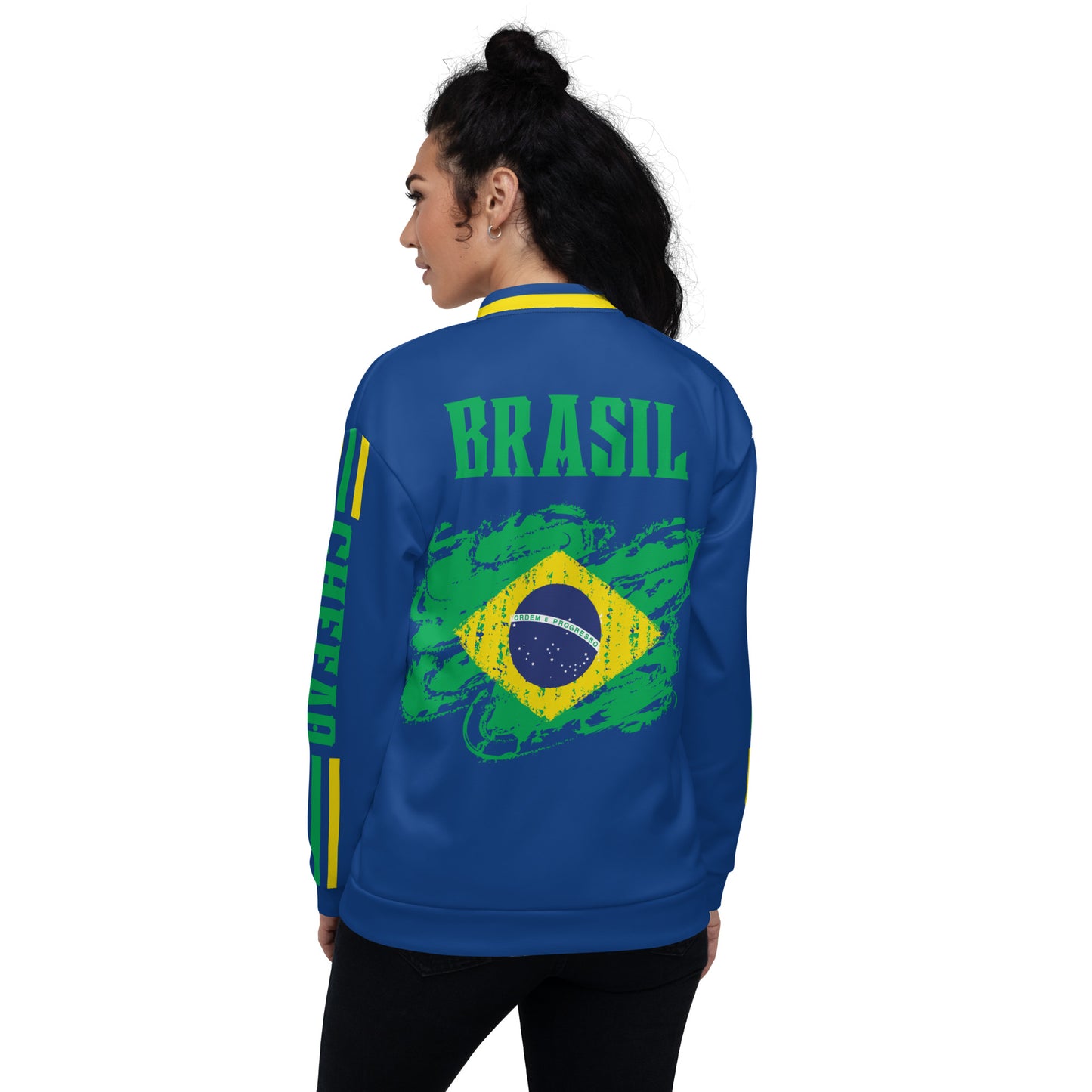 Chefao Brasil I, Unisex Bomber Jacket
