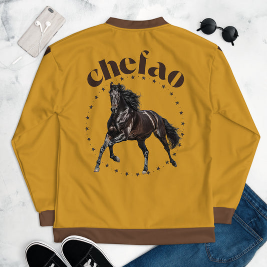 Chefao Horse III, Unisex Bomber Jacket