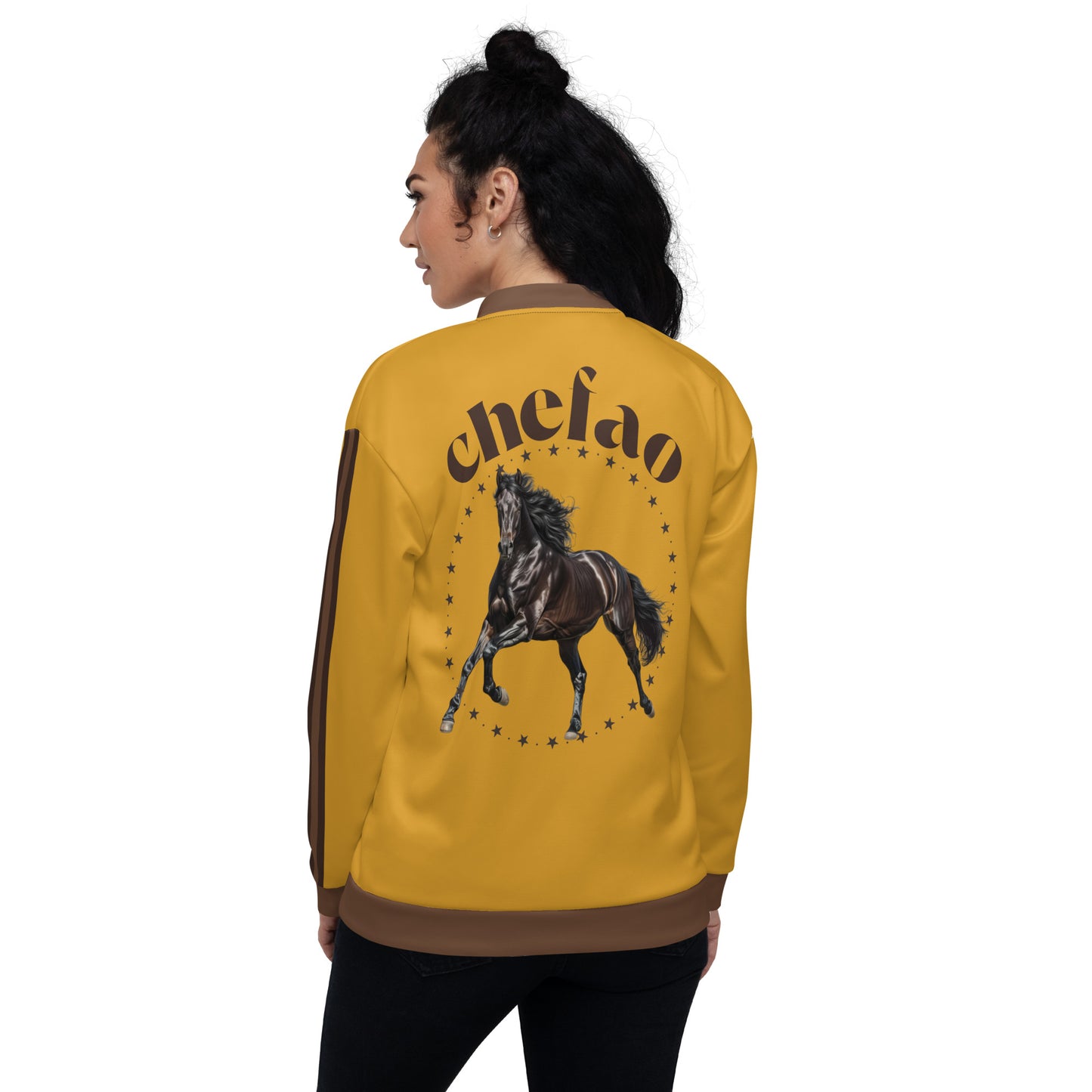 Chefao Horse III, Unisex Bomber Jacket