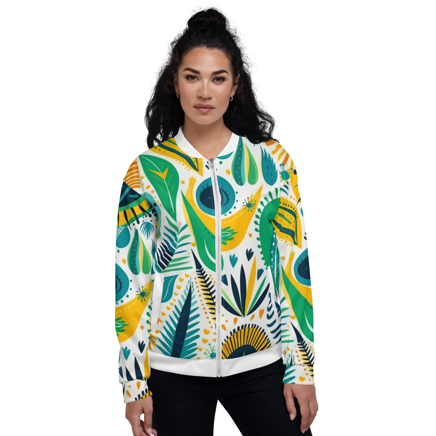 Chefao Brazil I, Unisex Bomber Jacket