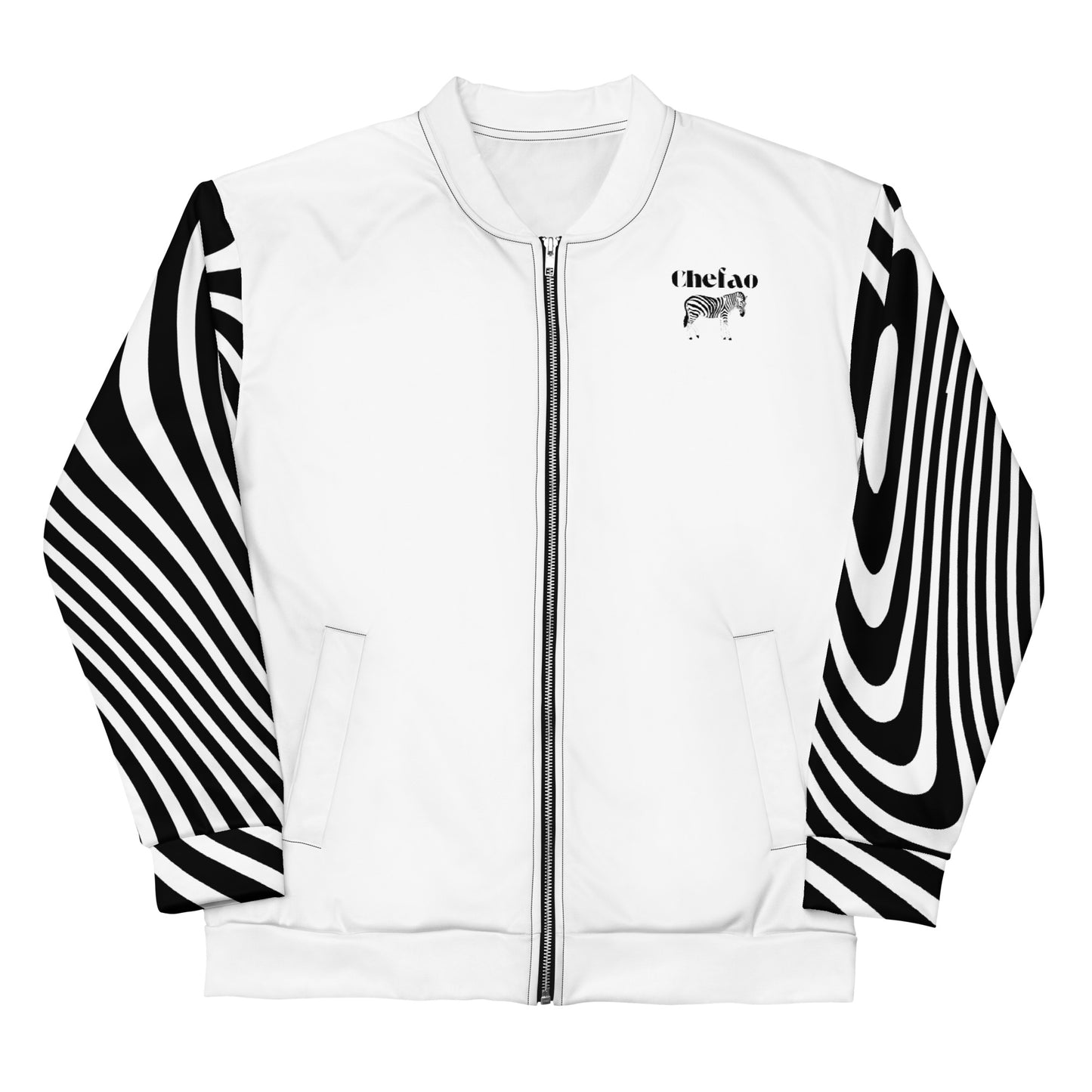Chefao Zebra II, Unisex Bomber Jacket