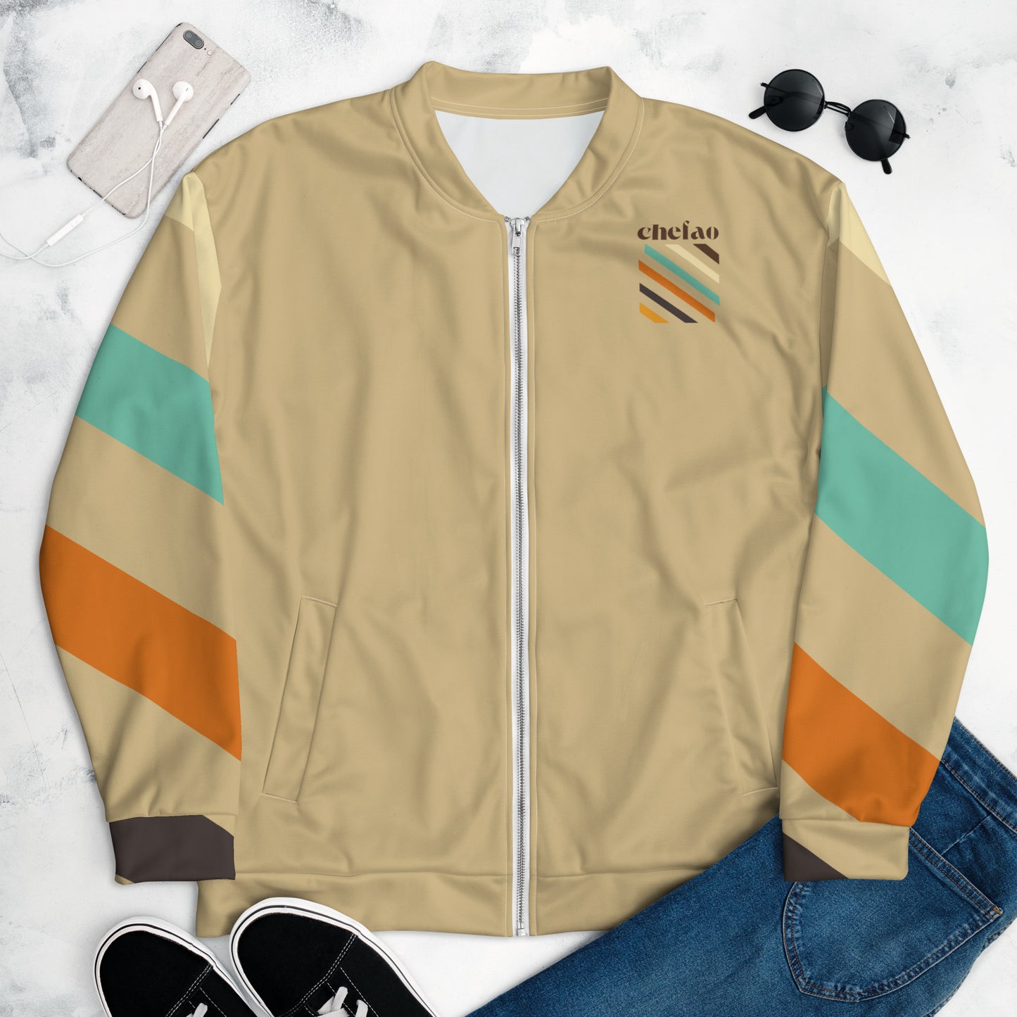 Chefao Retro III, Unisex Bomber Jacket