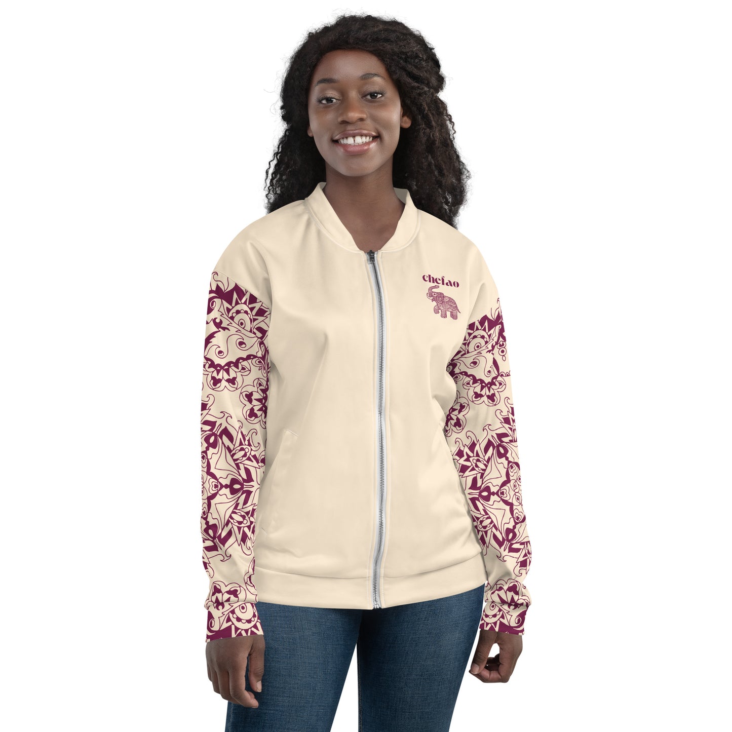 Chefao Elephant III, Unisex Bomber Jacket