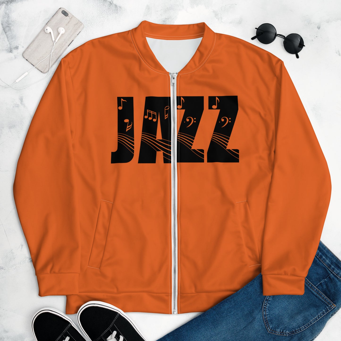 Chefao Jazz I, Unisex Bomber Jacket