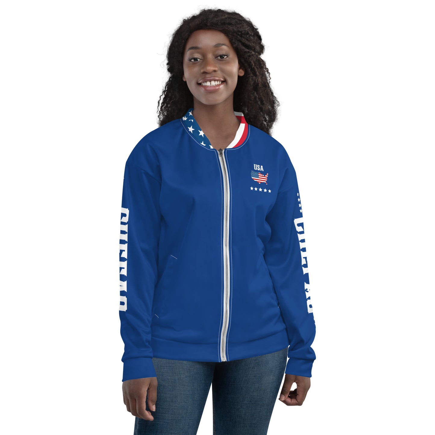 Chefao USA I, Unisex Bomber Jacket