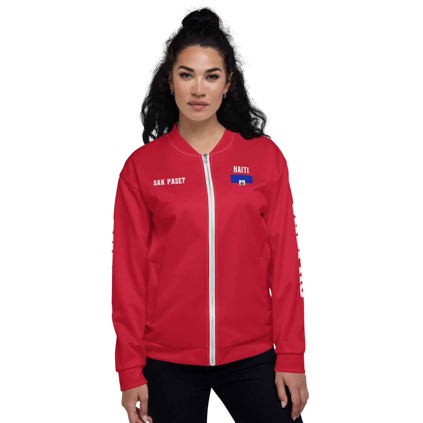 Chefao Haiti I, Unisex Bomber Jacket