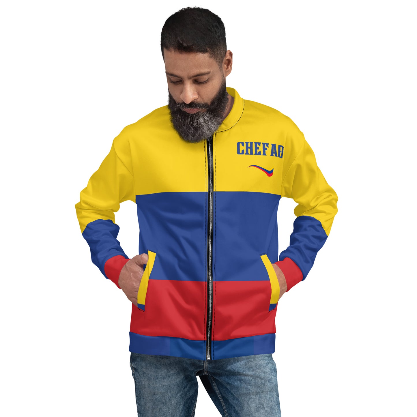 Chefao Colombia I, Unisex Bomber Jacket
