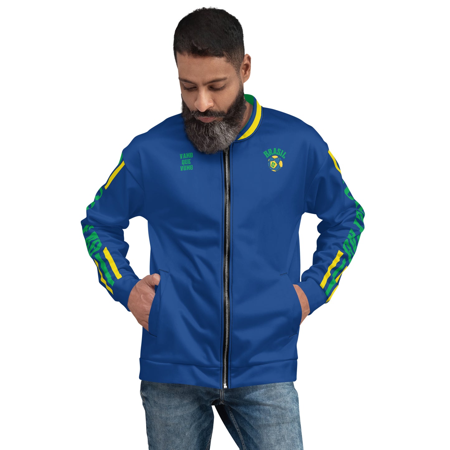 Chefao Brasil I, Unisex Bomber Jacket