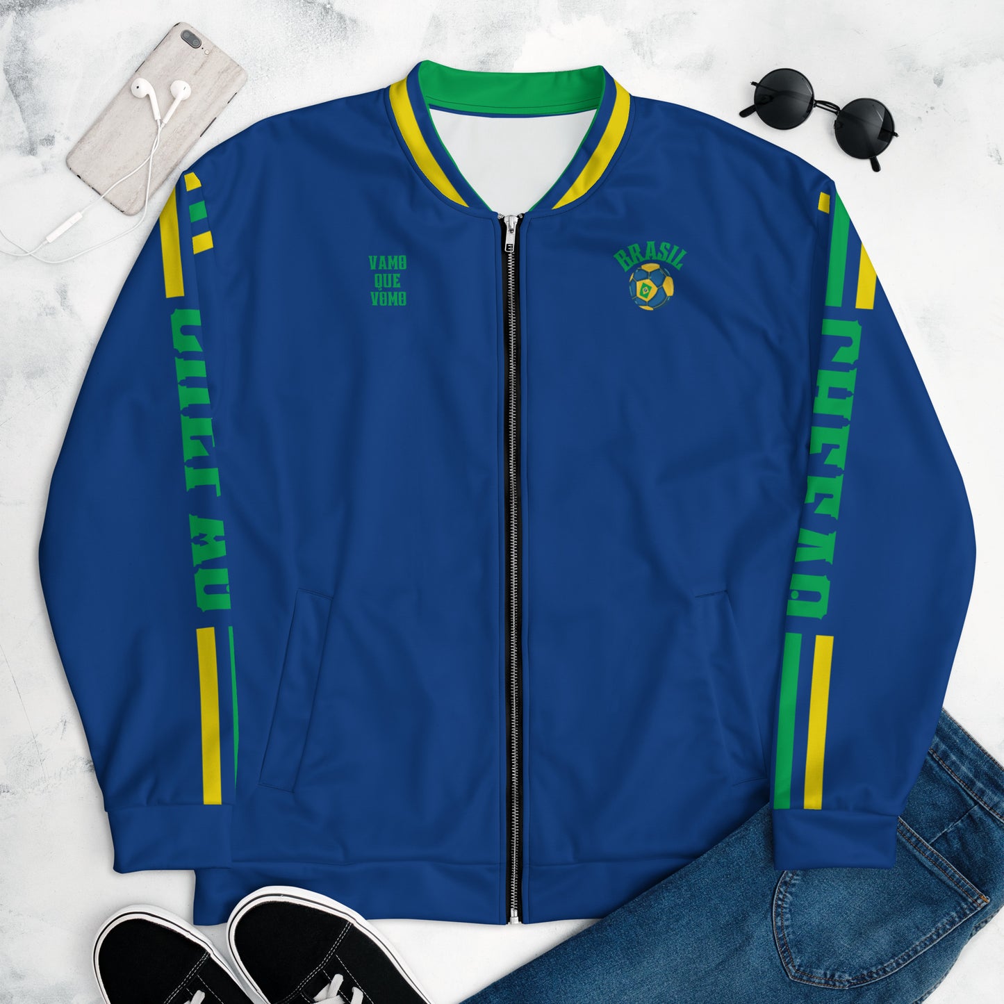 Chefao Brasil I, Unisex Bomber Jacket