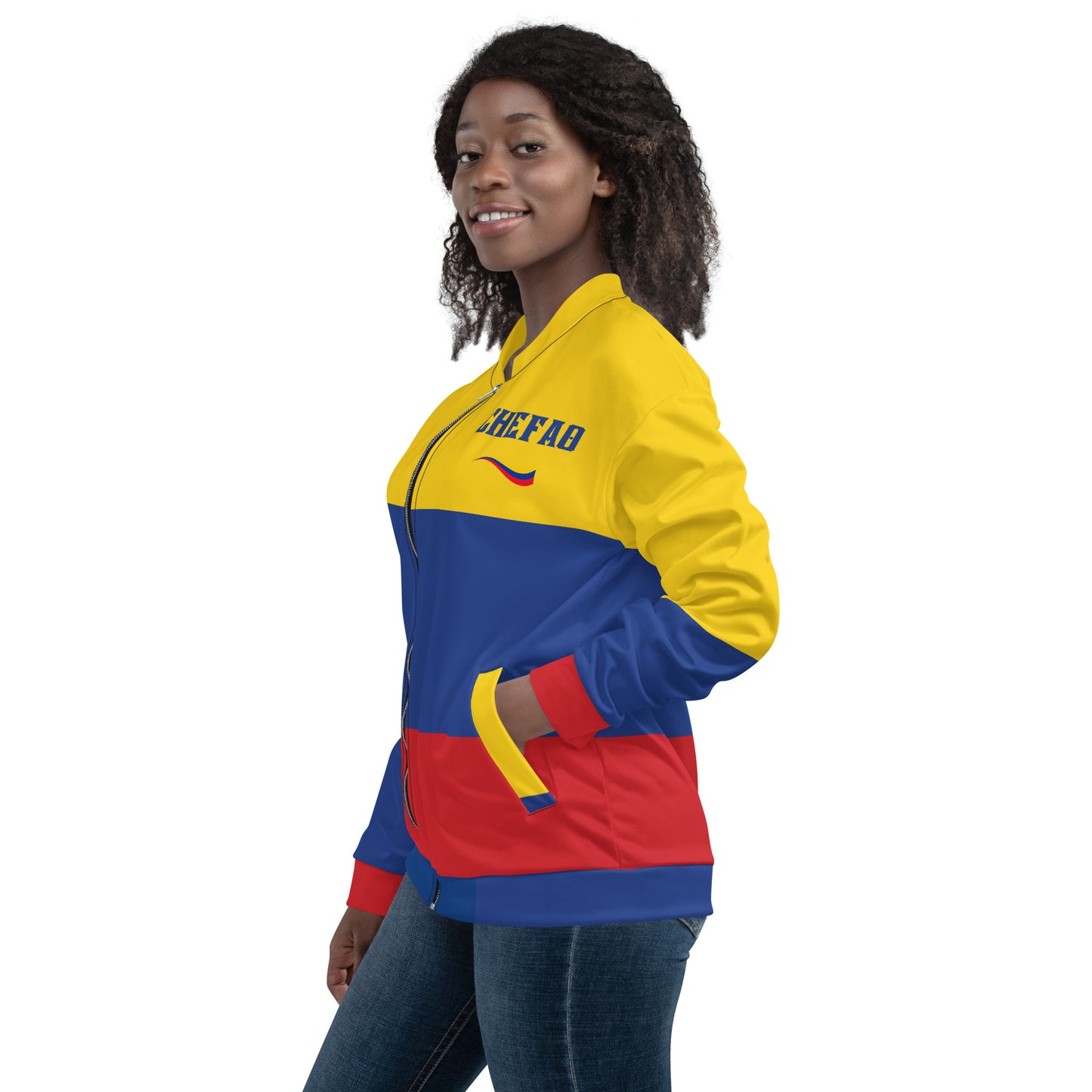 Chefao Colombia I, Unisex Bomber Jacket