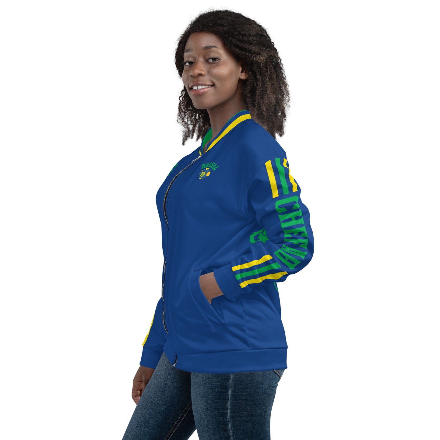 Chefao Brasil I, Unisex Bomber Jacket