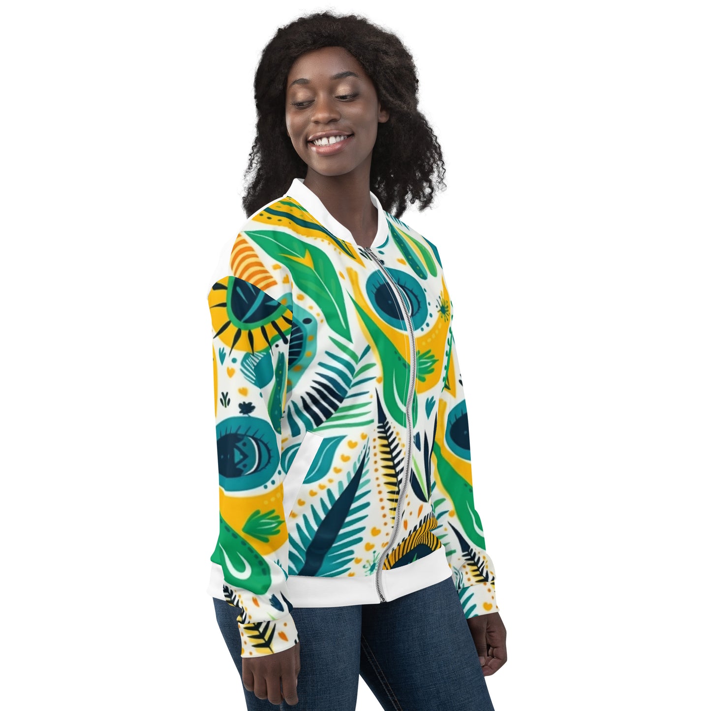 Chefao Brazil I, Unisex Bomber Jacket
