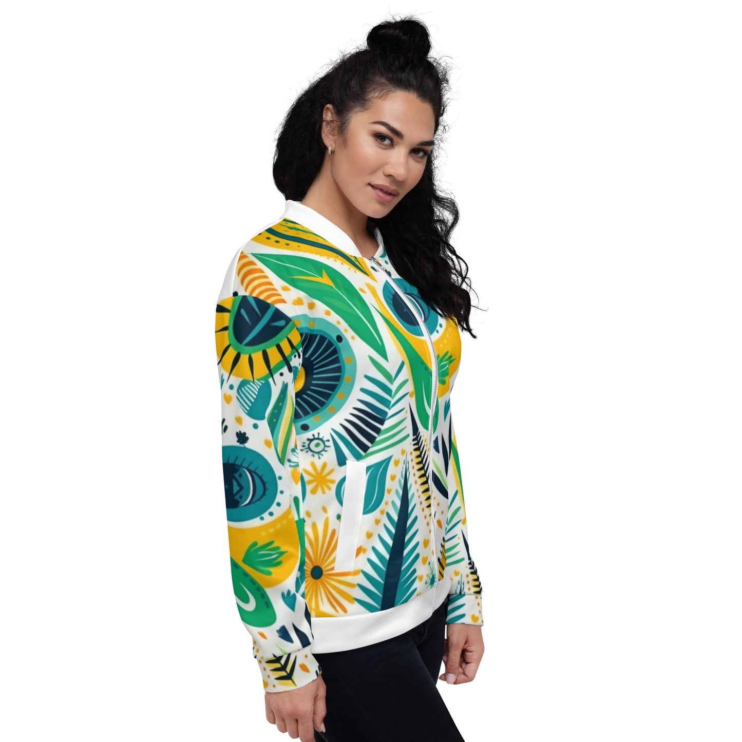 Chefao Brazil I, Unisex Bomber Jacket