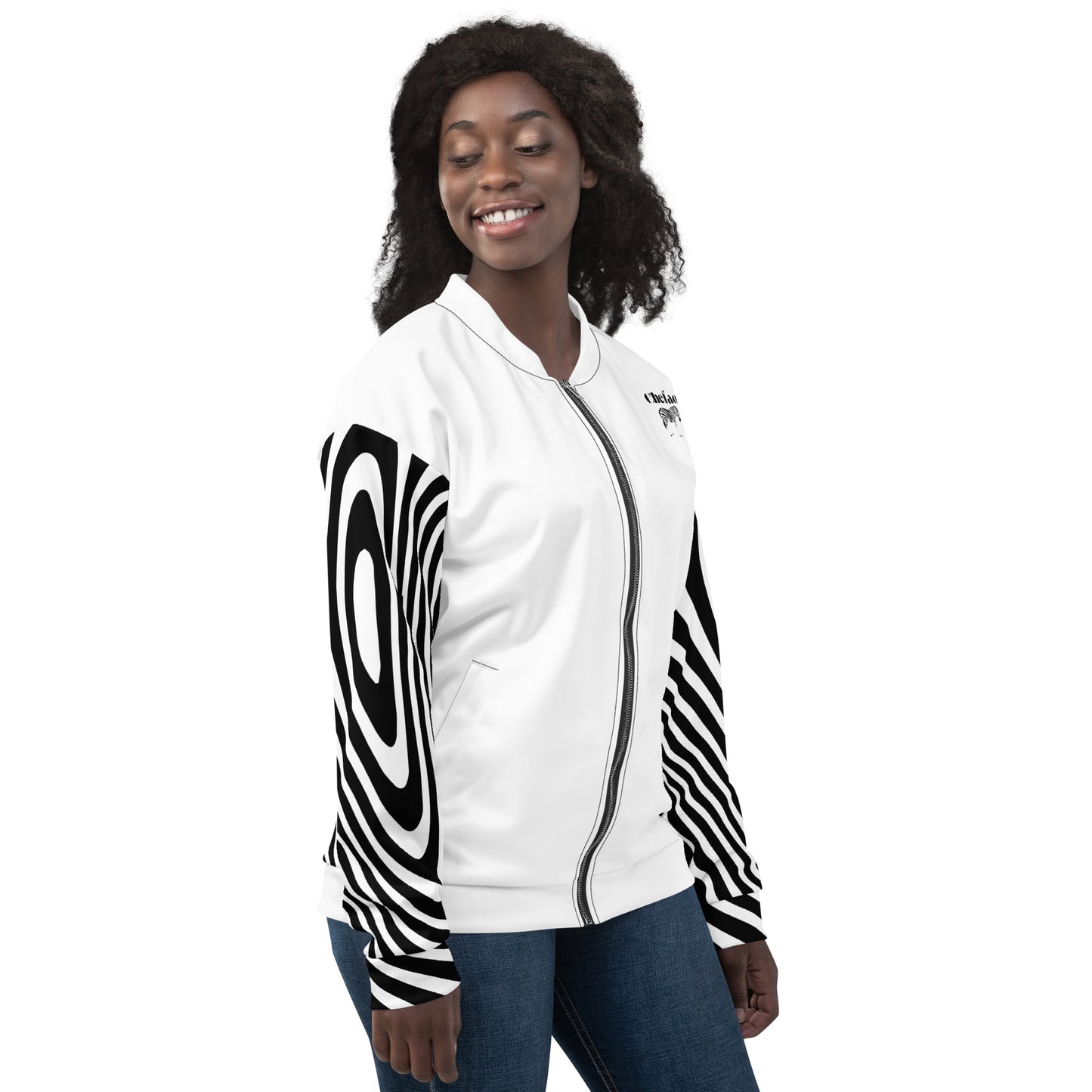 Chefao Zebra II, Unisex Bomber Jacket