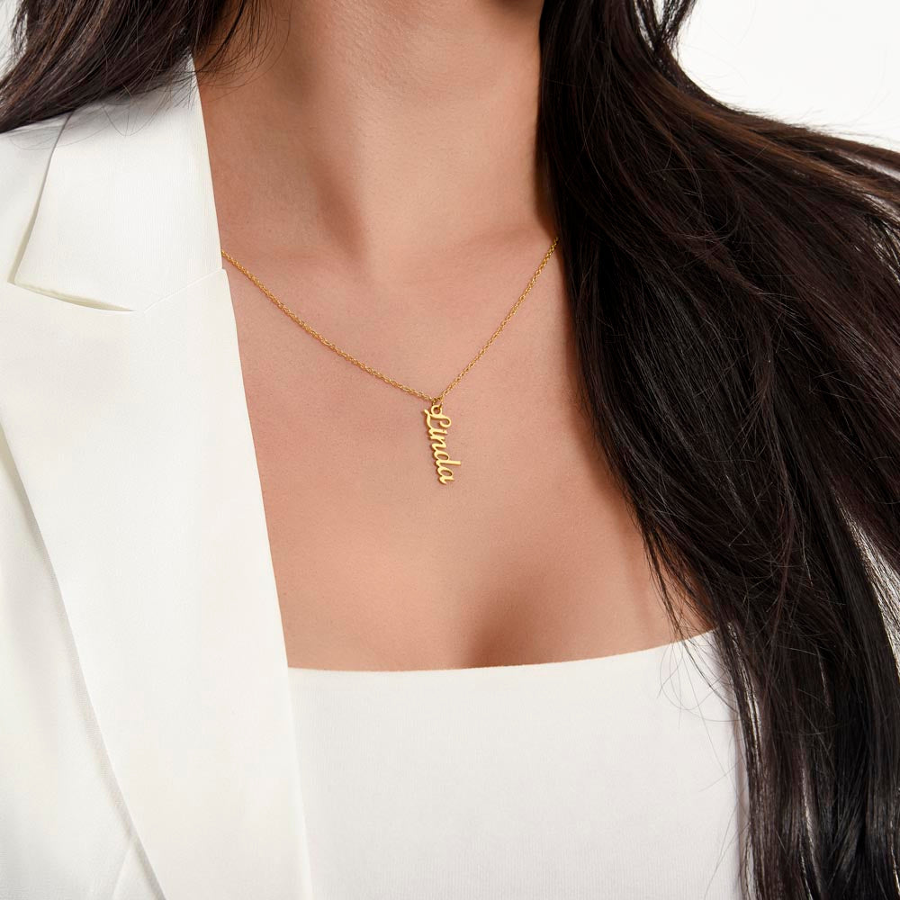 Name Necklace (Vertical)
