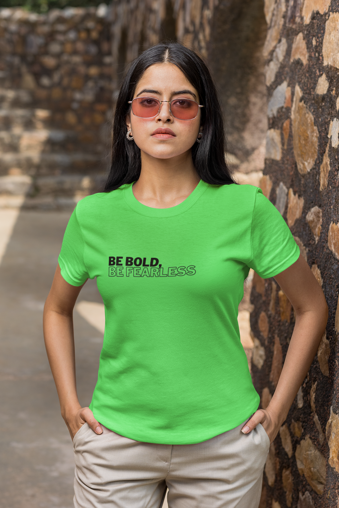 Be Bold Be Fearless, Unisex Softstyle T-Shirt