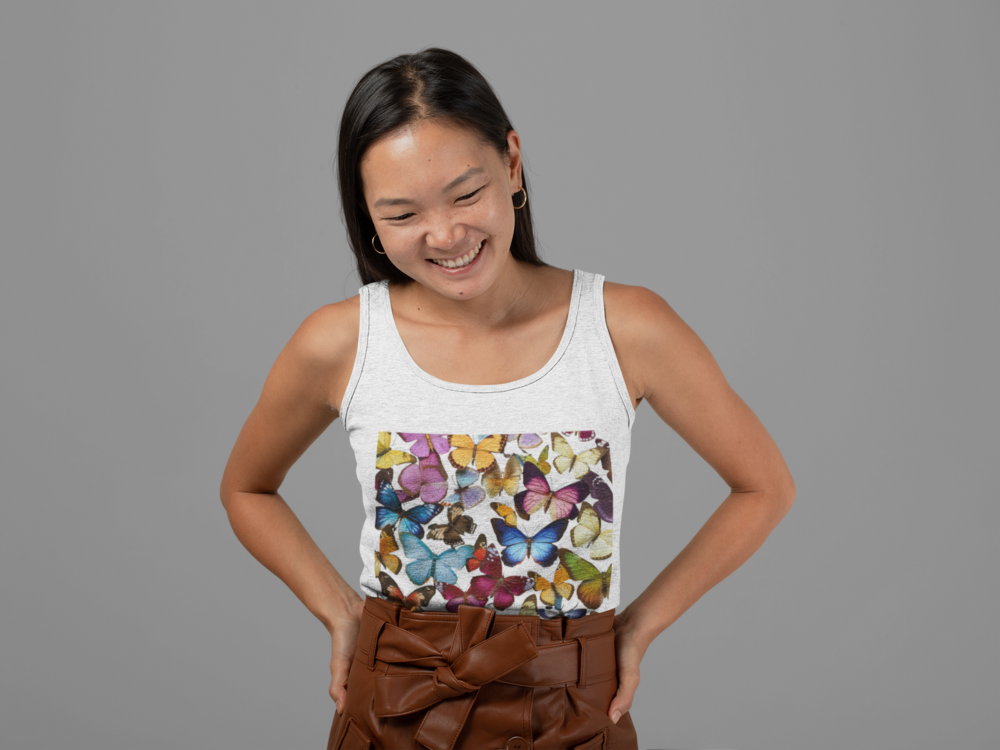 Butterflies, Women's Racerback Tank