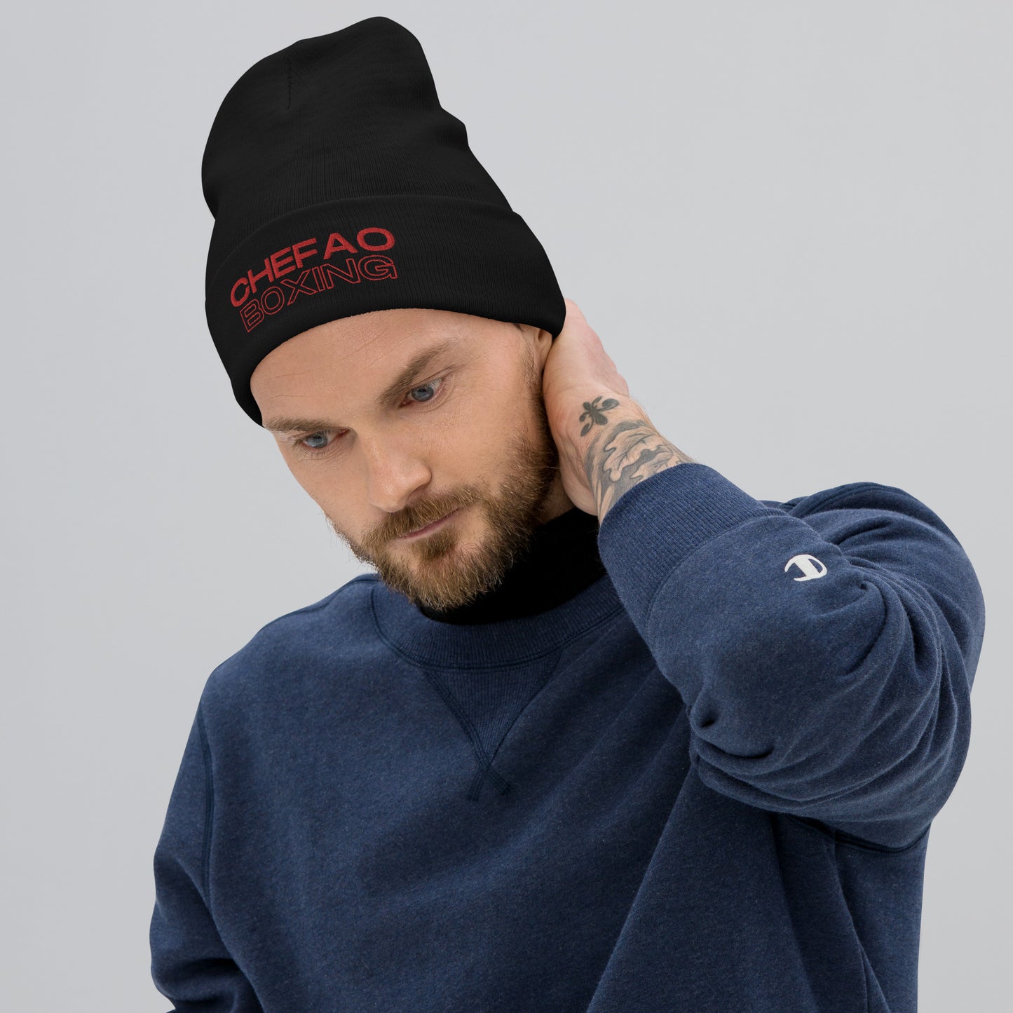 Chefao Boxing III, Embroidered Beanie