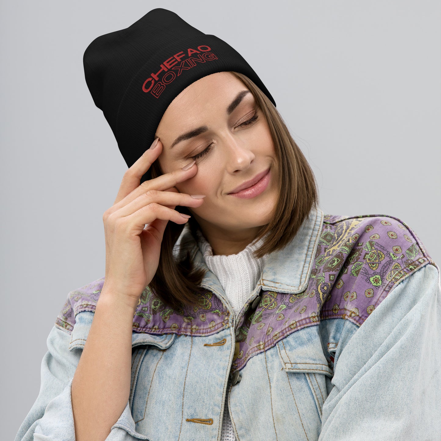 Chefao Boxing III, Embroidered Beanie