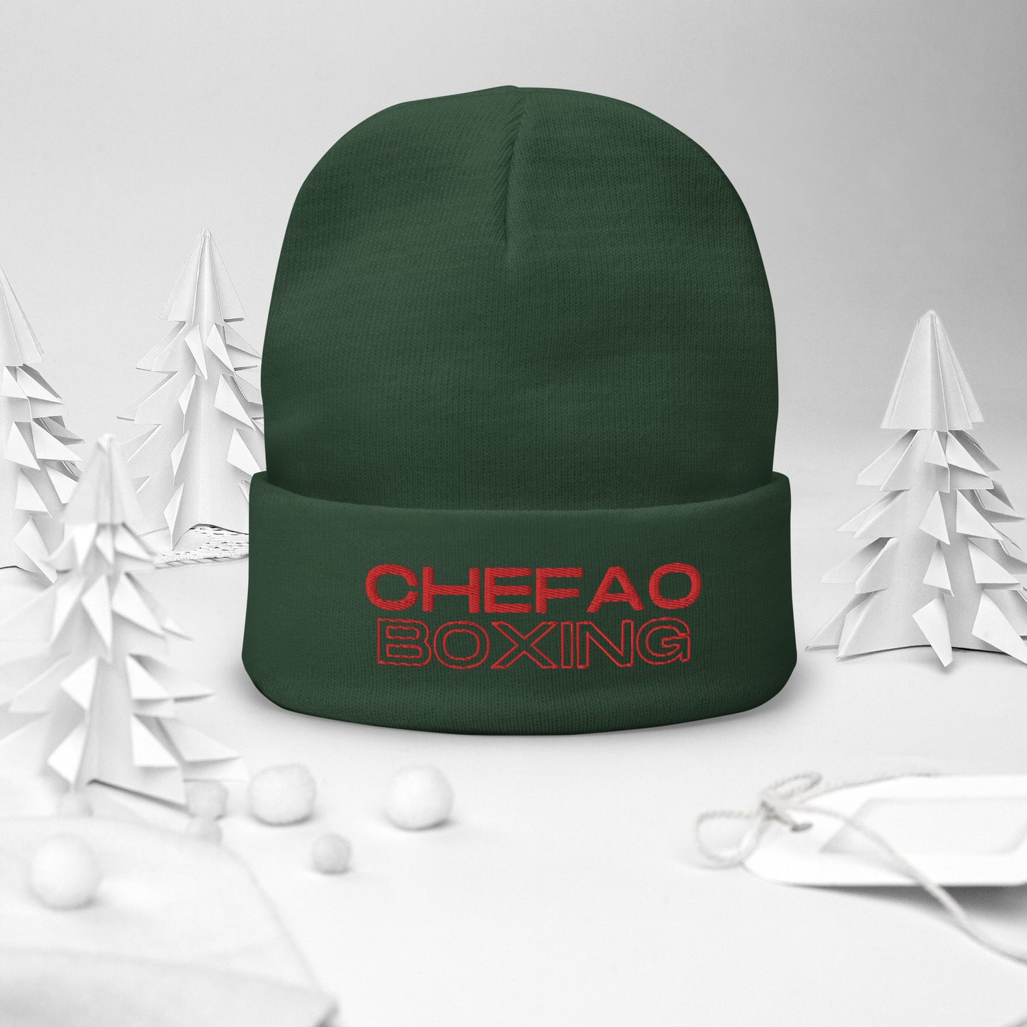 Chefao Boxing III, Embroidered Beanie