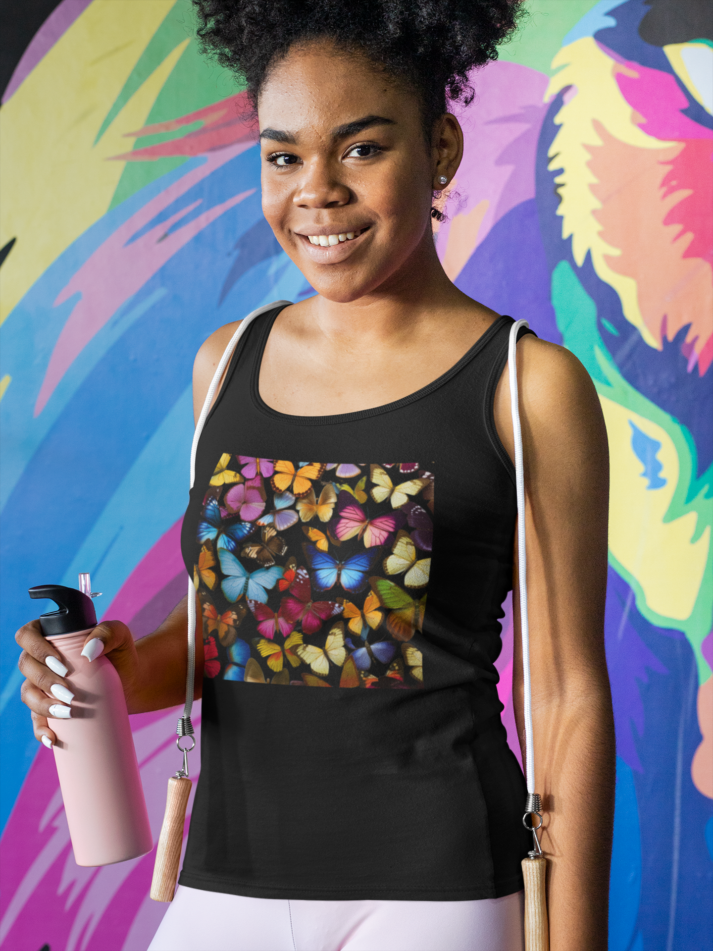 Butterflies, Women's Racerback Tank