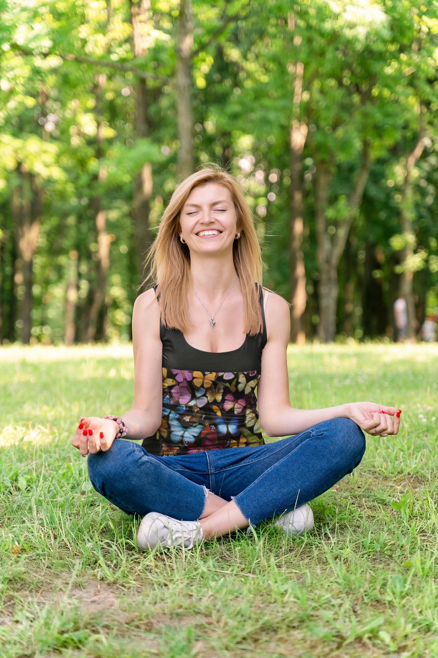 Butterflies, Women's Racerback Tank