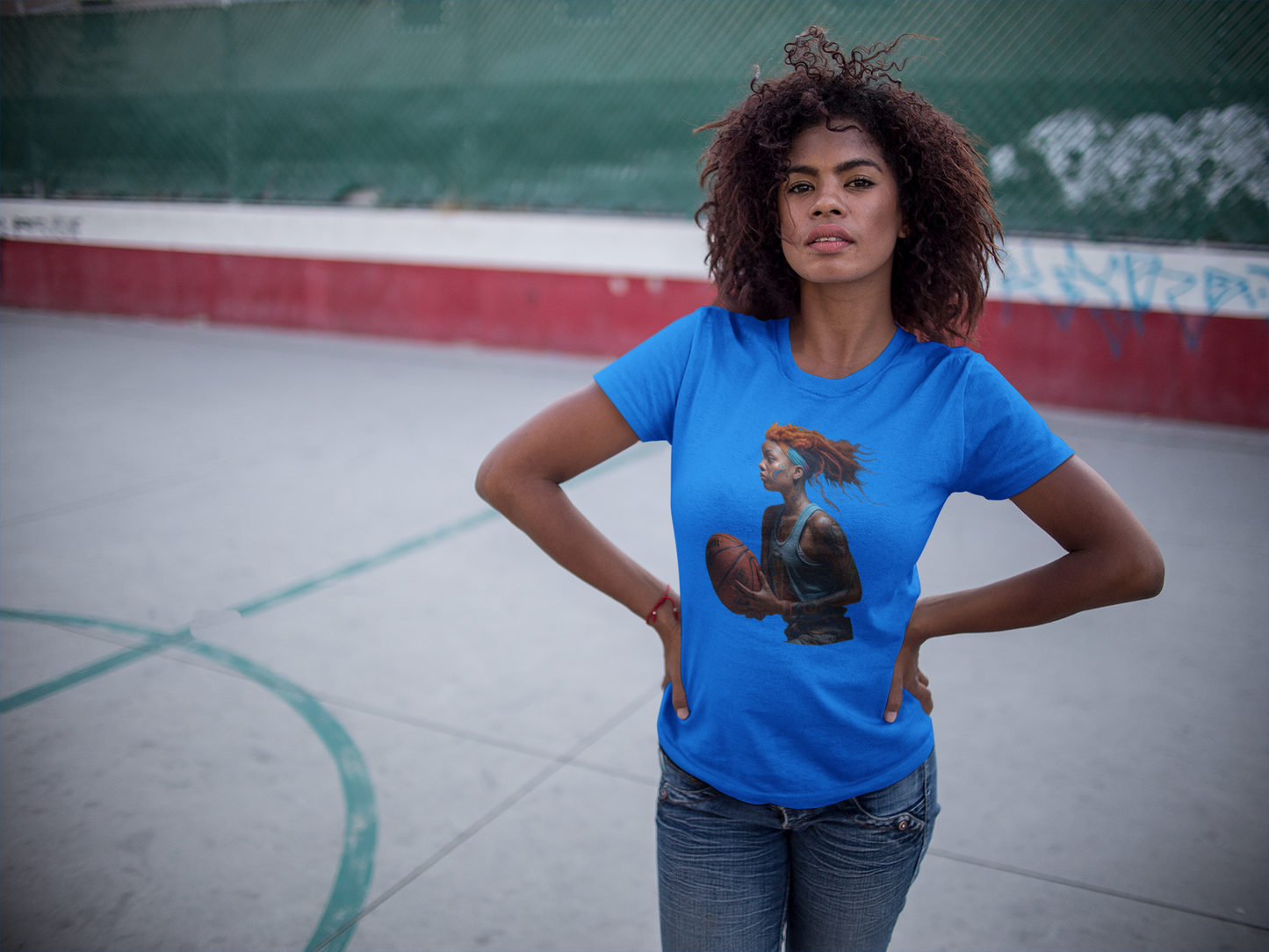 Basketball Flair, Unisex Softstyle T-Shirt