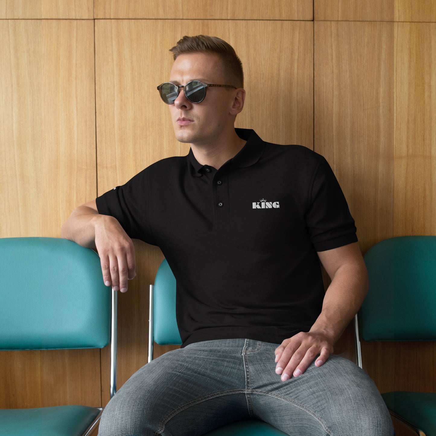 Chefao King I, Men's Premium Polo