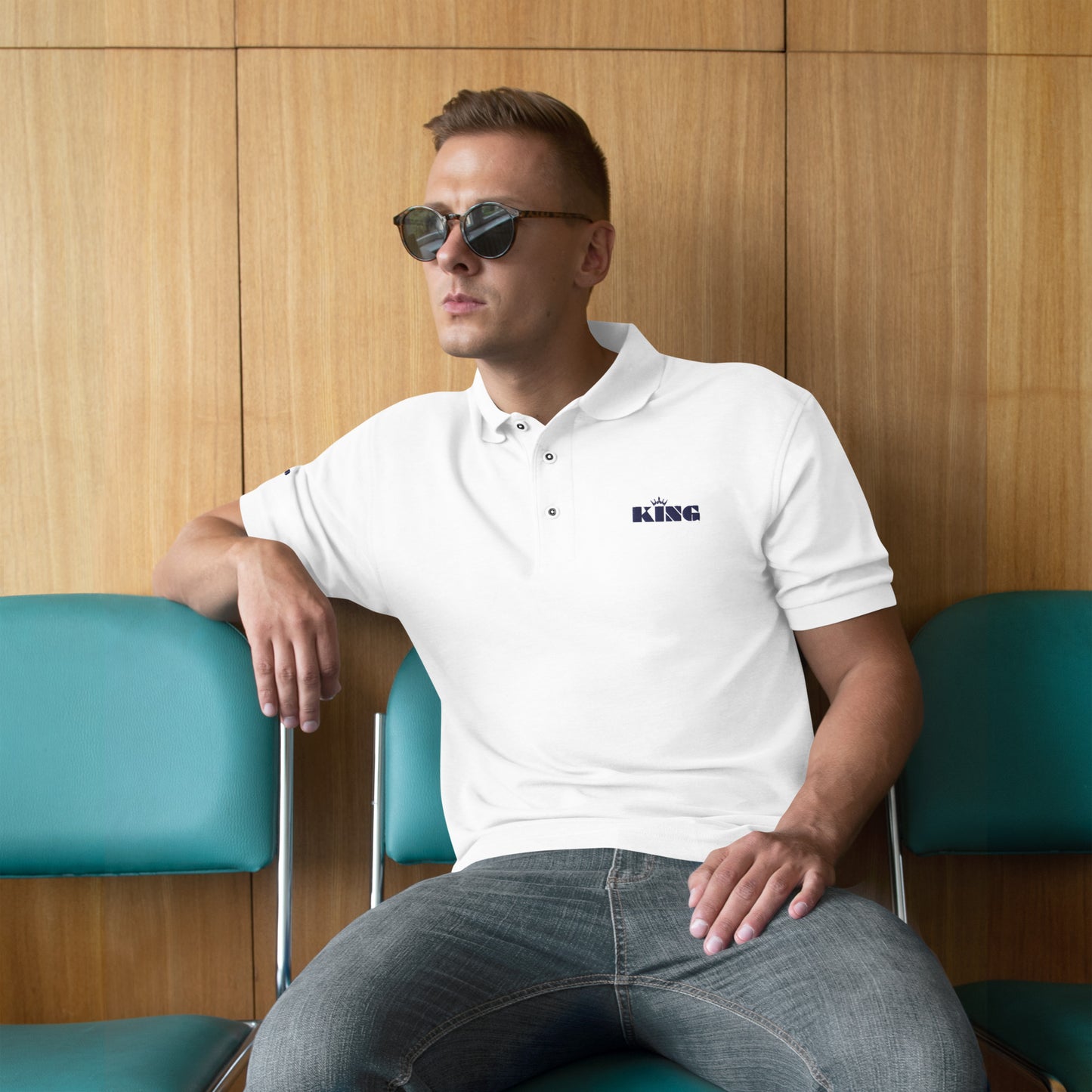 Chefao King I, Men's Premium Polo