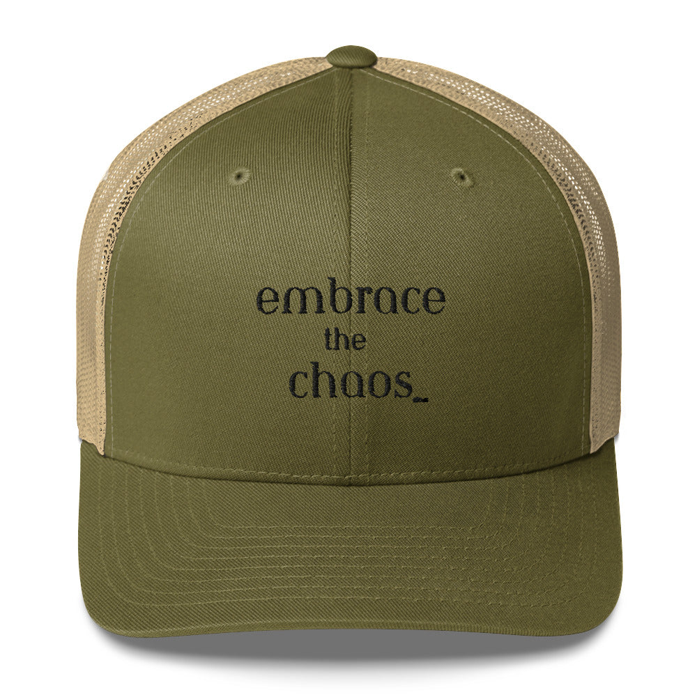 Embrace the Chaos, Trucker Cap