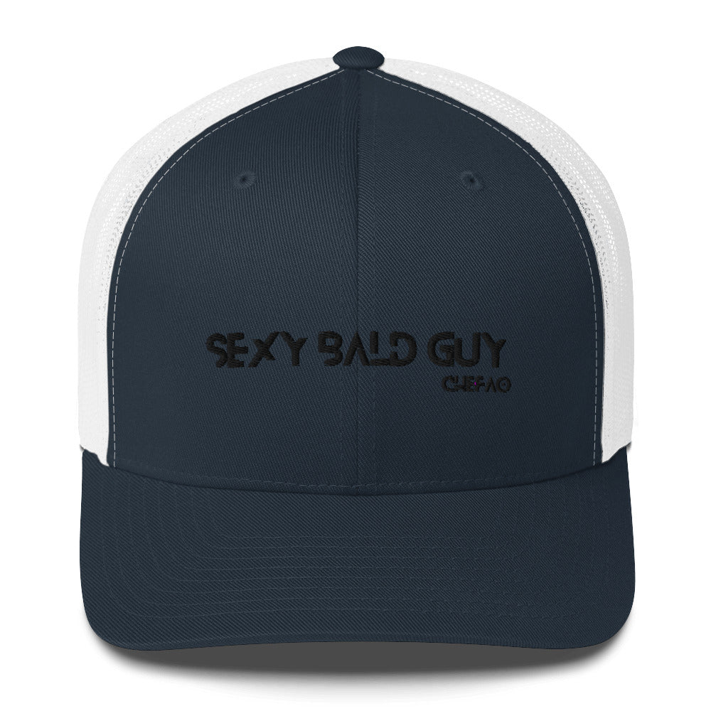 Sexy Bald Guy I, Trucker Cap